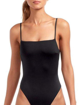 Vitamin A Ecolux Edie Full Coverage One Piece Swimsuit In Black