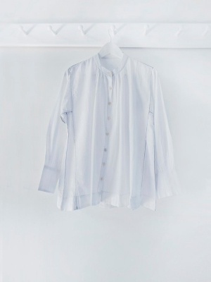The Potter's Blouse In White