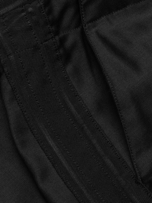 Greg Lauren Tux Stacked Lounge Pants - Black