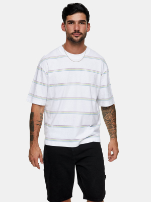 White Stripe Pocket T-shirt
