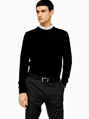 Black Essential Sweater