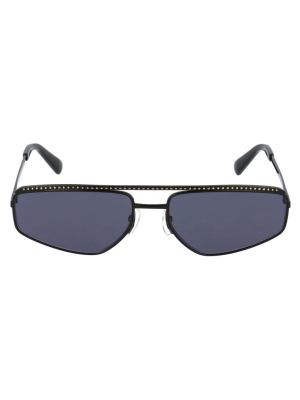 Moschino Eyewear Slim Pilot Sunglasses