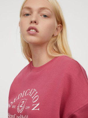 Cotton-blend Sweatshirt