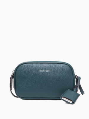 Pebble Dual Compartment Crossbody Bag