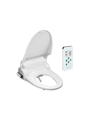 Sb-1000wr Electric Bidet Toilet Seat For Round Toilets White - Smartbidet