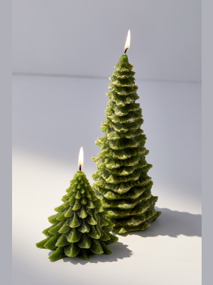 Pine Tree Shaped Candle