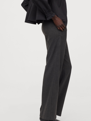 Wide-leg Pull-on Pants