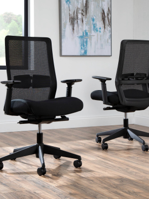 Basyx Biometryx Commercial Grade Mesh Task Chair - Hon