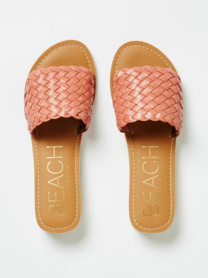 Beach By Matisse Woven Slide Sandals