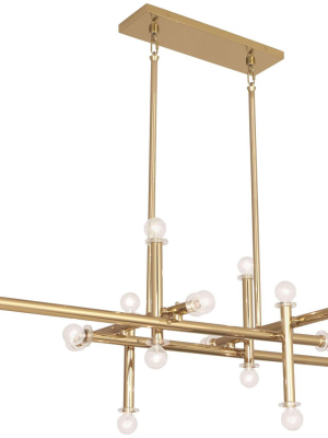 Jonathan Adler Milano 16 Light Chandelier