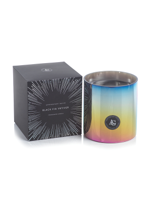 Ag Rainbow Black Fig Vetiver Straight Sided Candle Jar