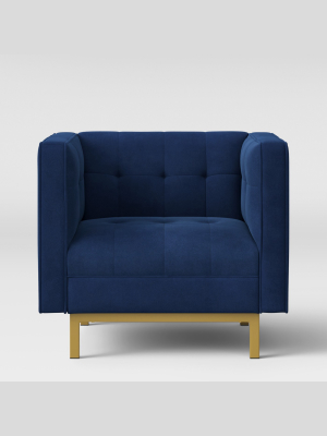 Cologne Tufted Track Armchair - Project 62™