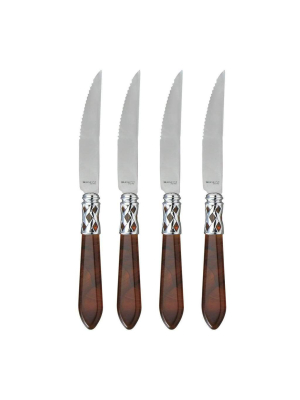 Vietri Aladdin Tortoiseshell Antique Steak Knife