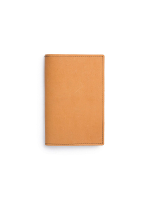 Leather Green Military Log Book Cover