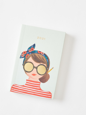 Rifle Paper Co. Hair Bow 2021 Pocket Planner