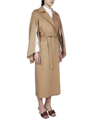 Max Mara Minalo Belted Wrap Coat