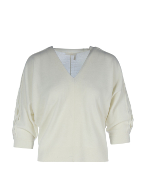 Chloé Bat-sleeved Knitted Jumper