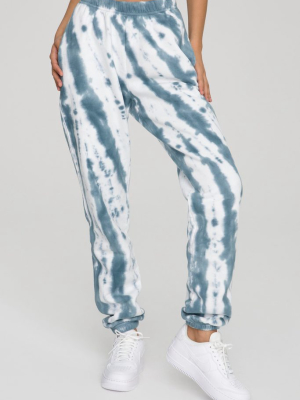 Boyfriend Sweatpant | Orion Blue Tie Dye001