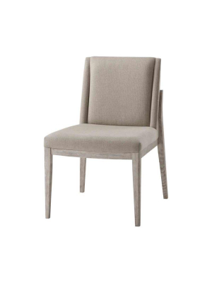 Valeria Dining Side Chair - Beige - Set Of 2