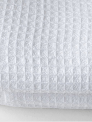 Natural Linen Waffle Weave Bath Towel