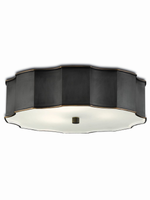 Wexford Bronze Flush Mount