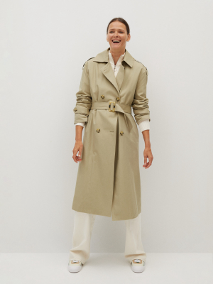 Classic Belted Trench