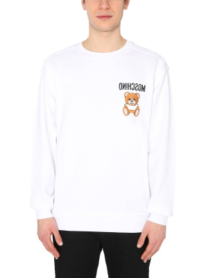 Moschino Inside Out Teddy Sweatshirt