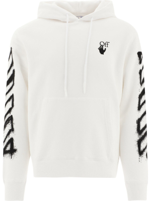 Off-white Arrows Print Drawstring Hoodie