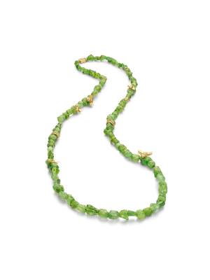 Wonderland African Tsavorite Bead Necklace