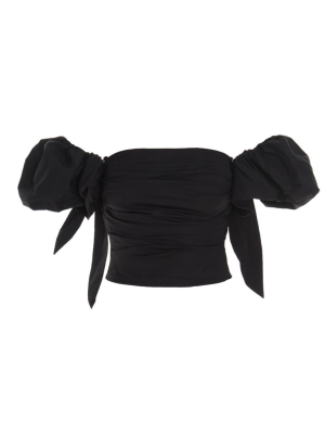 Pinko Debra Ruffled Cropped Top