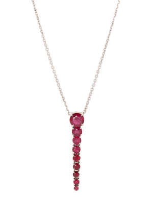 Links Necklace - Ruby