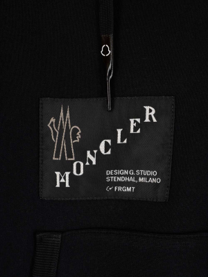 Moncler X Fragment Hiroshi Fujiwara Logo Patched Hooded Jacket