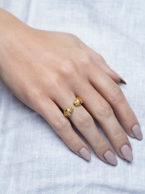 Women's Panther Ring In Gold