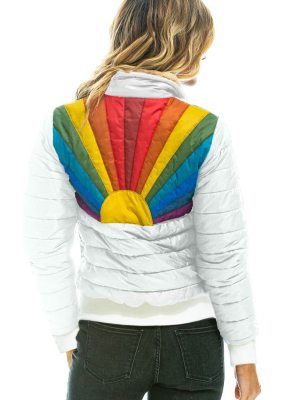 Women's Sunburst Jacket - White