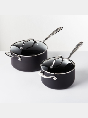 All-clad ® Essentials Non-stick Saucepans, Set Of 2