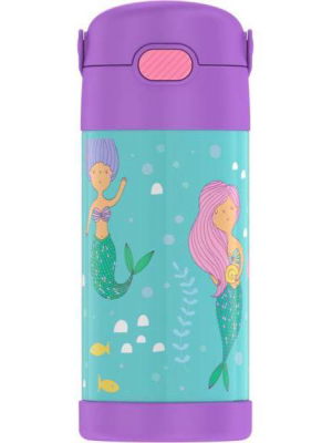 Thermos Mermaid 12oz Funtainer Water Bottle With Bail Handle - Lavender/blue