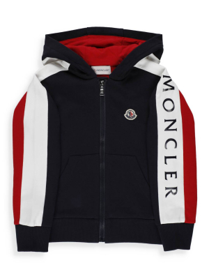 Moncler Enfant Colour Block Hooded Jacket