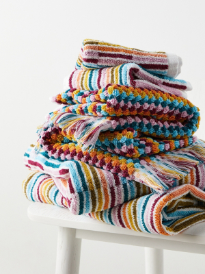 Rainbow Towels, Set Of 6