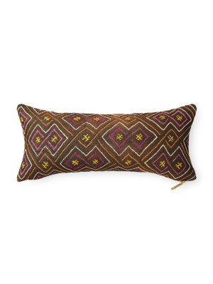 Kuba Cloth Lxxiii - Lumbar Pillow