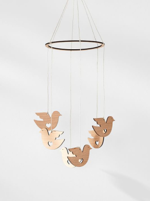 Pauline Stanley Studio Wood Mobile - Dove