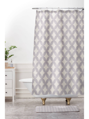 Holli Zollinger Junglia Shower Curtain Beige - Deny Designs