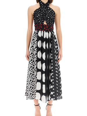 Dolce & Gabbana Polka Dot Midi Dress