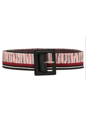 Missoni Knitted Striped Belt