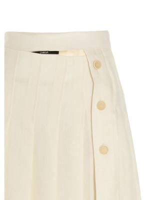 Jacquemus La Jupe Plissée Skirt