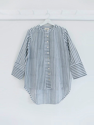 Striped Boyfriend Shirt