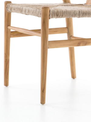 Muestra Dining Chair In Natural Teak