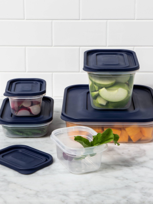 10ct Press Lid Plastic Food Storage Set - Made By Design™