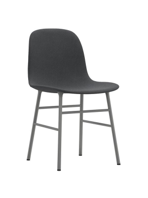 Form Chair: Steel Base + Full Upholstered