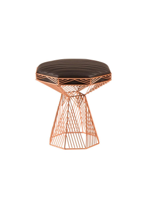 Switch Table/stool: Metallic