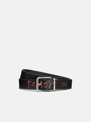 Coach X Jean-michel Basquiat Harness Buckle...